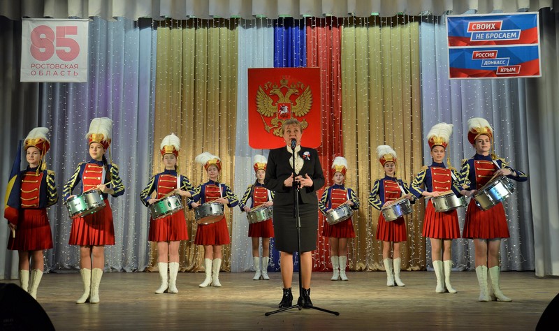 Ольга Мельникова поздравила жителей района с восьмой годовщиной присоединения Крыма к России