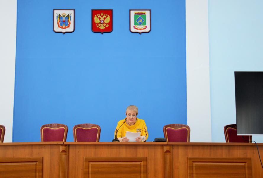 Глава Администрации Белокалитвинского района Ольга Александровна Мельникова 25.03.2025 провела заседание комиссии по предупреждению и ликвидации чрезвычайных ситуаций