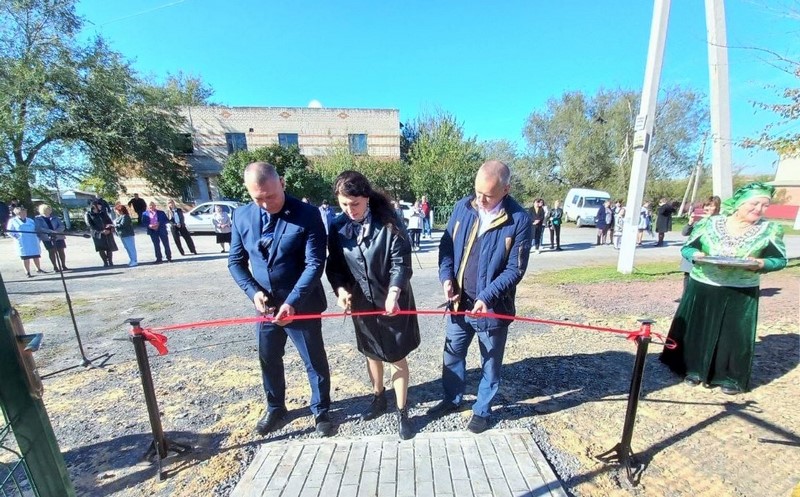 В хуторе Грушевка открылась модульная врачебная амбулатория