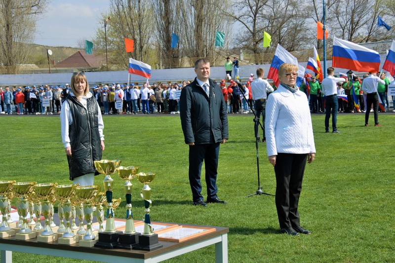 Состоялось торжественное открытие муниципального этапа Спартакиады Дона