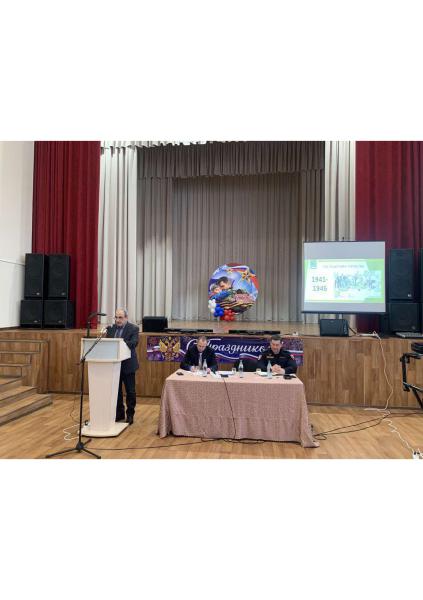 В хуторе Ильинка прошла встреча жителей с информационной группой Администрации района 