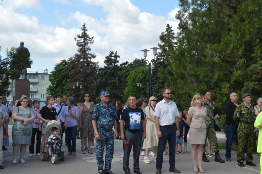 В День ветеранов боевых действий белокалитвинцы  почтили ратные подвиги земляков