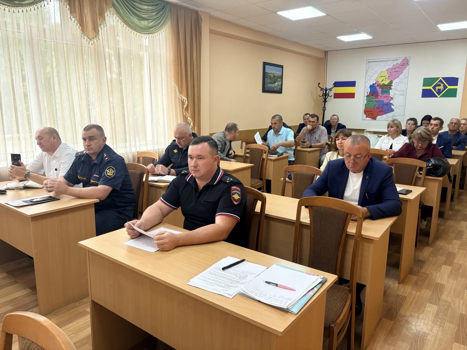 В Администрации Белокалитвинского района прошло заседание антинаркотической комиссии
