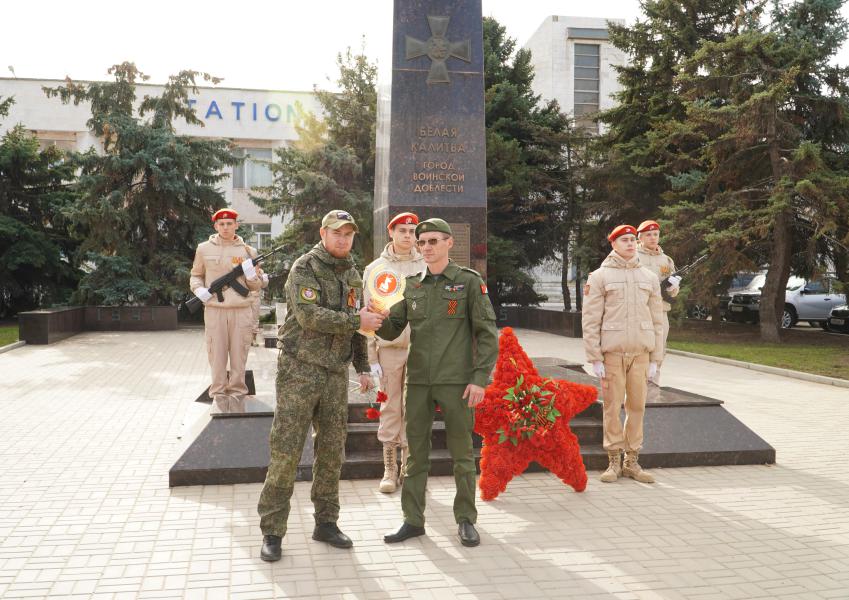 Белокалитвинский район принял межрегиональную патриотическую эстафету «Венок Славы»
