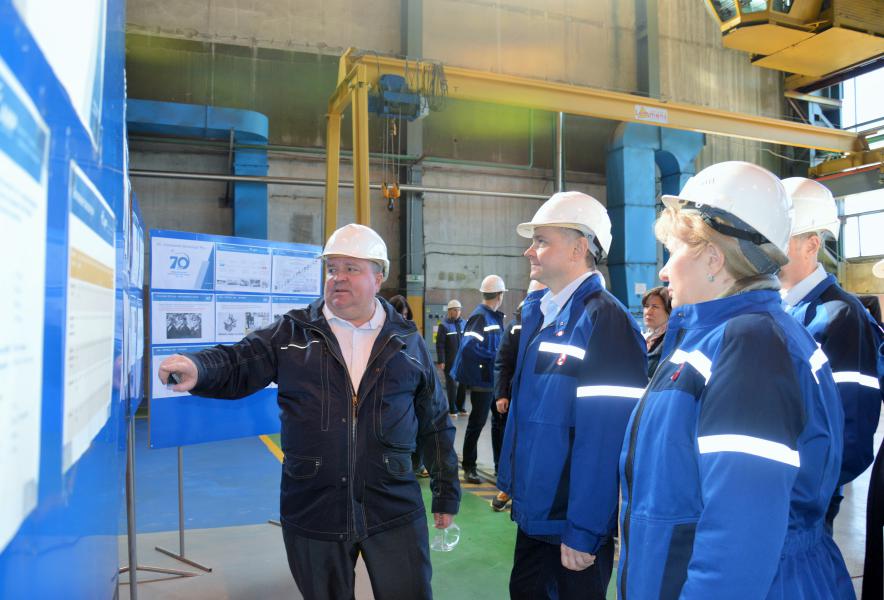 Глава Донского региона Юрий Слюсарь отметил важность дальнейшего развития Белокалитвинского металлургического завода