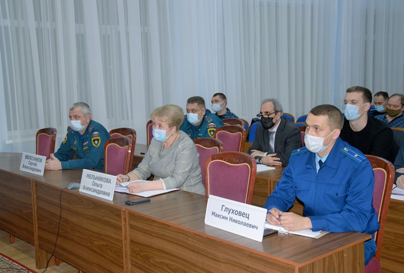 Ольга Мельникова провела заседание оперативного штаба  комиссии по чрезвычайным ситуациям