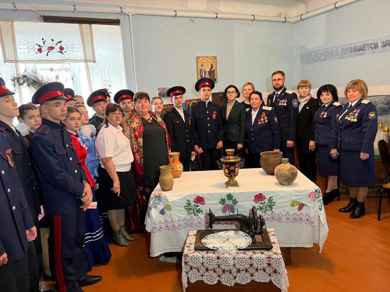 Посещение казачьих школ Белокалитвинского района