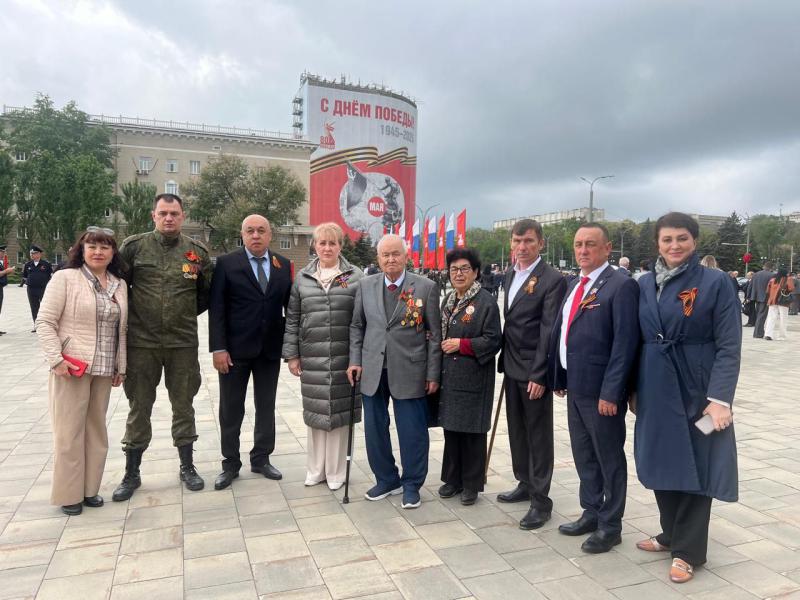 Делегация Белокалитвинского района приняла участие в областных мероприятиях, посвященных 80-ой годовщине Великой Победы