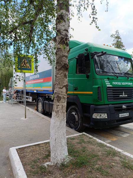 В Ростовской области в рамках губернаторского проекта «Медицина на Дону» продолжается акция «Поезд здоровья»