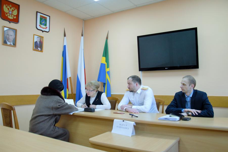 В Администрации района состоялся прием граждан по личным вопросам