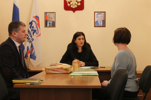 Белокалитвинский район с рабочим визитом посетила заместитель директора департамента потребительского рынка Татьяна Савицкая