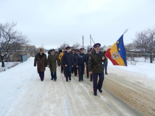 23 января 2015 года в с. Литвиновка в Доме культуры состоялся расширенный совет атаманов ЮКО «Усть-Белокалитвинский казачий юрт»