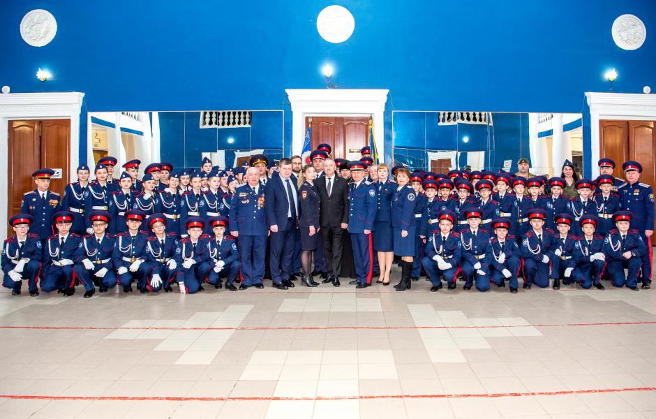 Белокалитвинские кадеты торжественно приняли Кодекс Чести