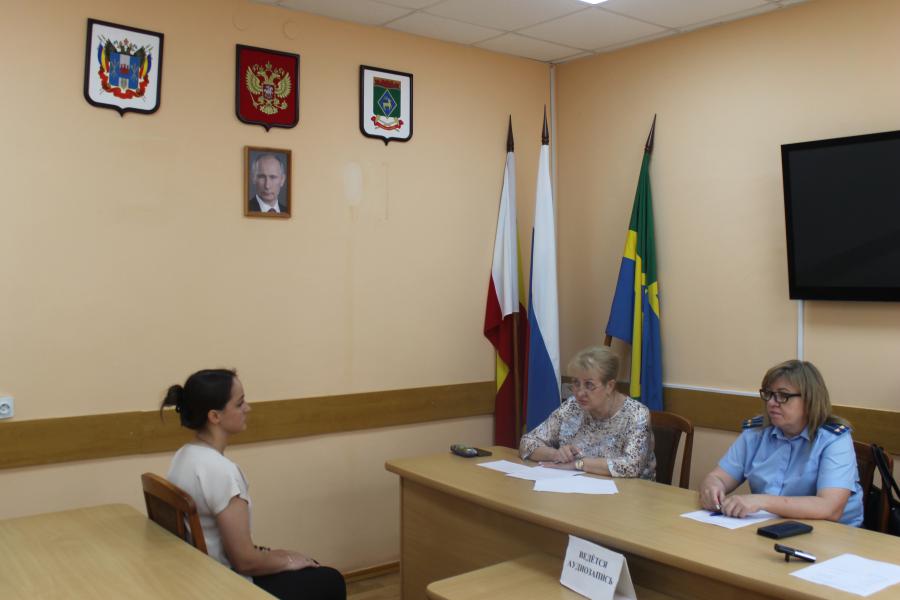 Глава Администрации Белокалитвинского района  провела личный прием граждан