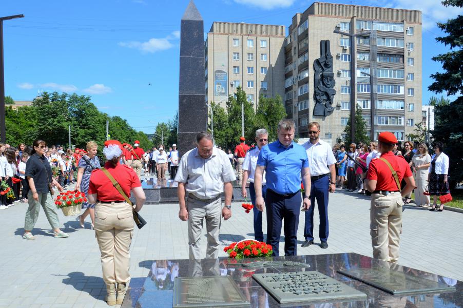 Белокалитвинцы почтили память погибших в годы Великой Отечественной войны