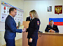 Сотрудники полиции Белокалитвинского района принимают поздравления с профессиональным праздником