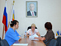 В общественной приемной Губернатора В.Ю. Голубева состоялся тематический прием граждан на тему: «Социальная сфера»